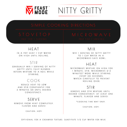 Nitty Gritty Creamed Rice Samples