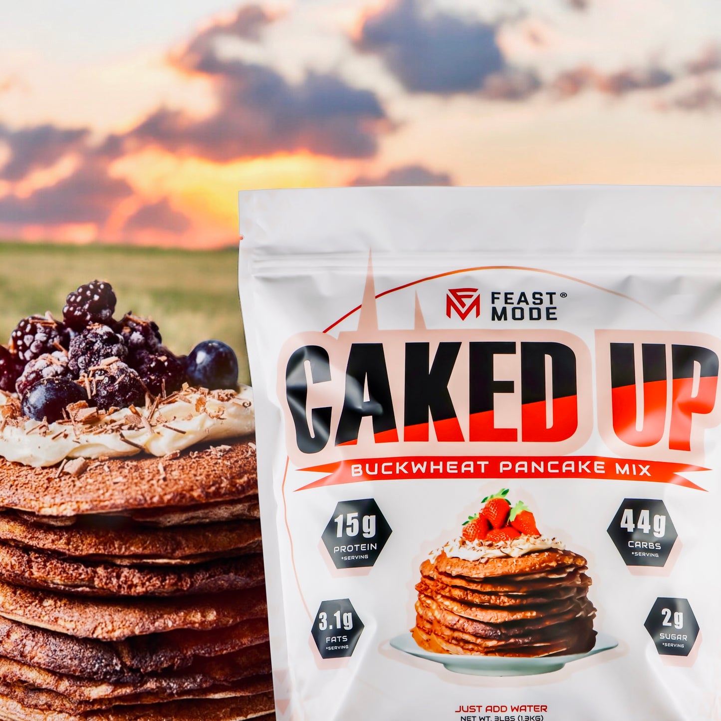 Caked Up | Protein Pancakes