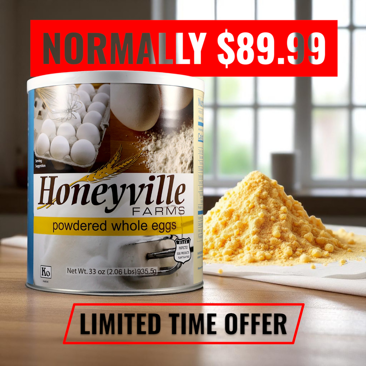 Powdered Whole Eggs