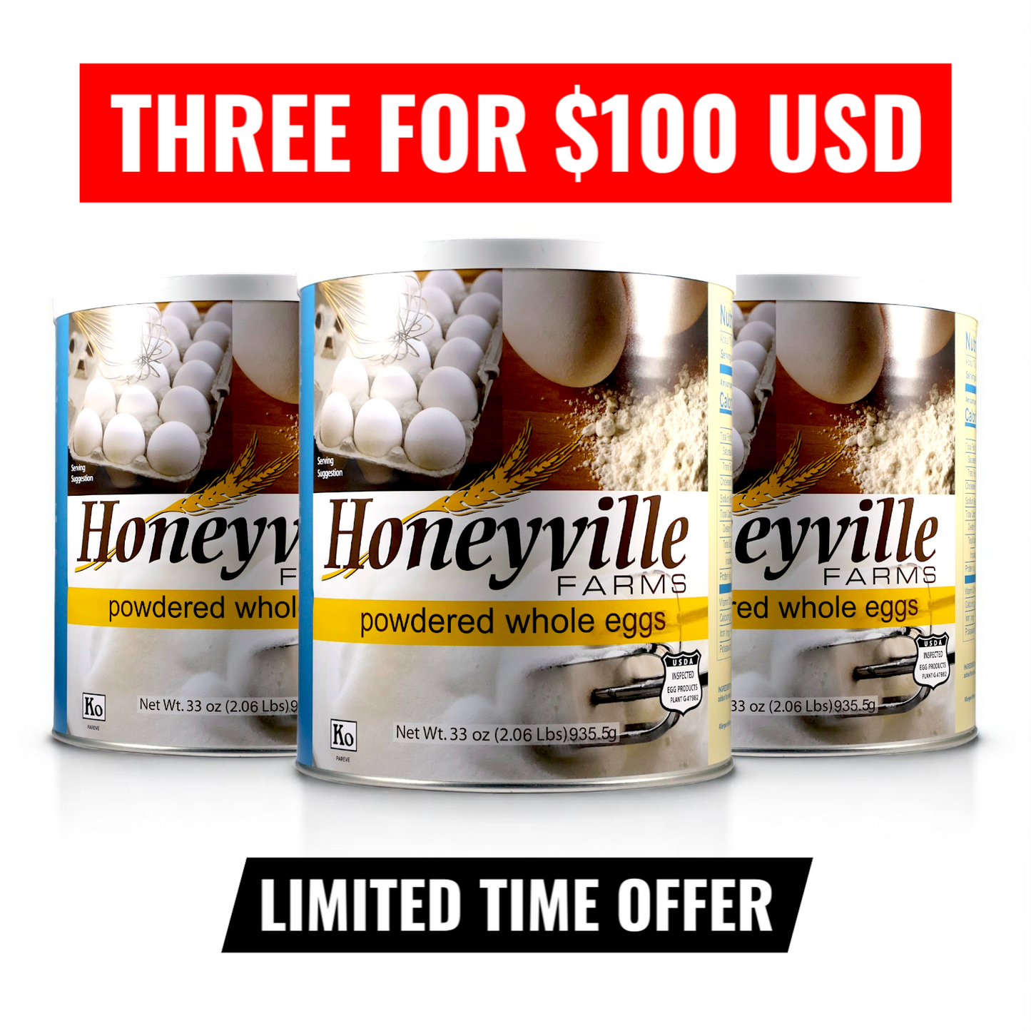 Powdered Whole Eggs