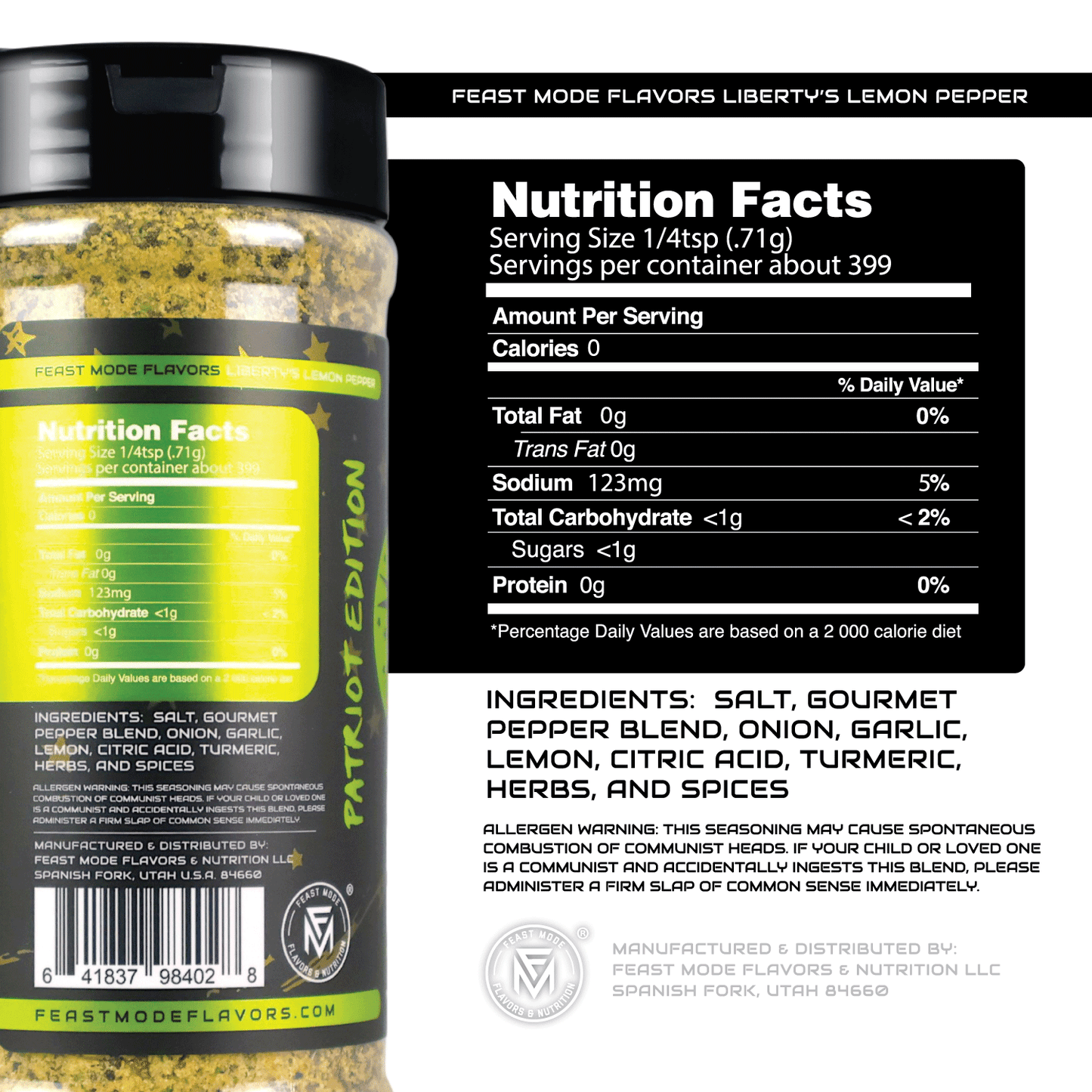 Liberty Lemon Pepper | Patriot Edition