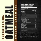 Energized Oatmeal - Coconut Cream Pie