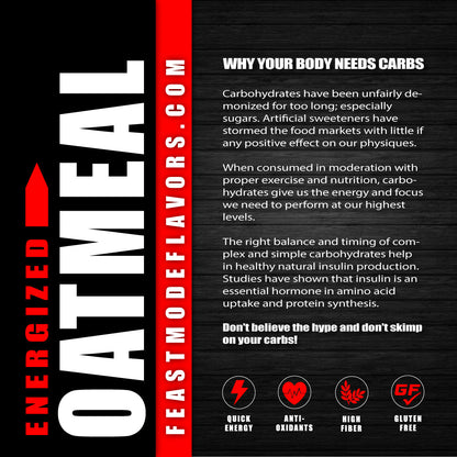 Energized Oatmeal | Caramel Apple